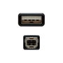 Nanocable Cable USB 2.0 Impresora A-B Macho 1.8m Negro